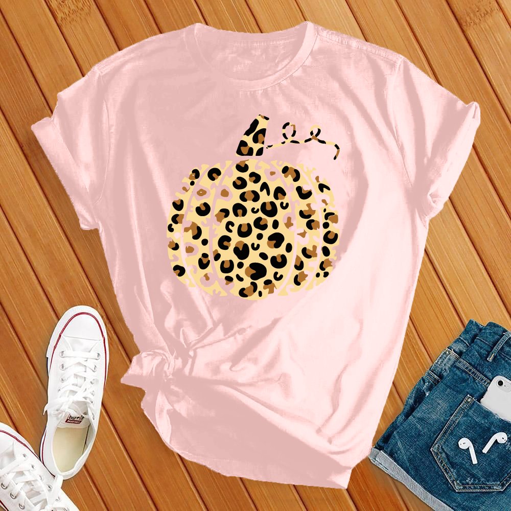 Leopard Pumpkin Tee - Love Tees