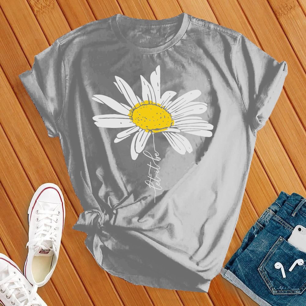 Let it be flower Tee - Love Tees