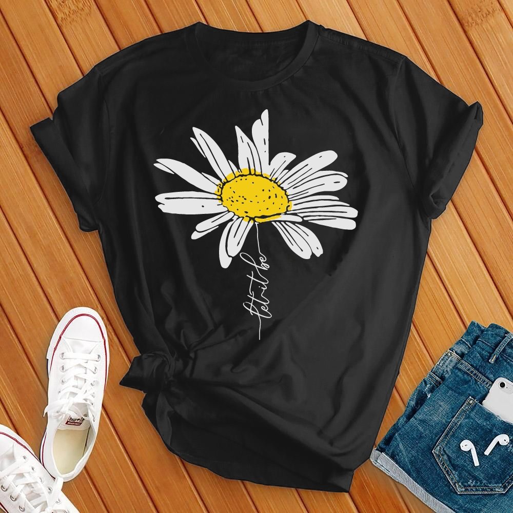 Let it be flower Tee - Love Tees