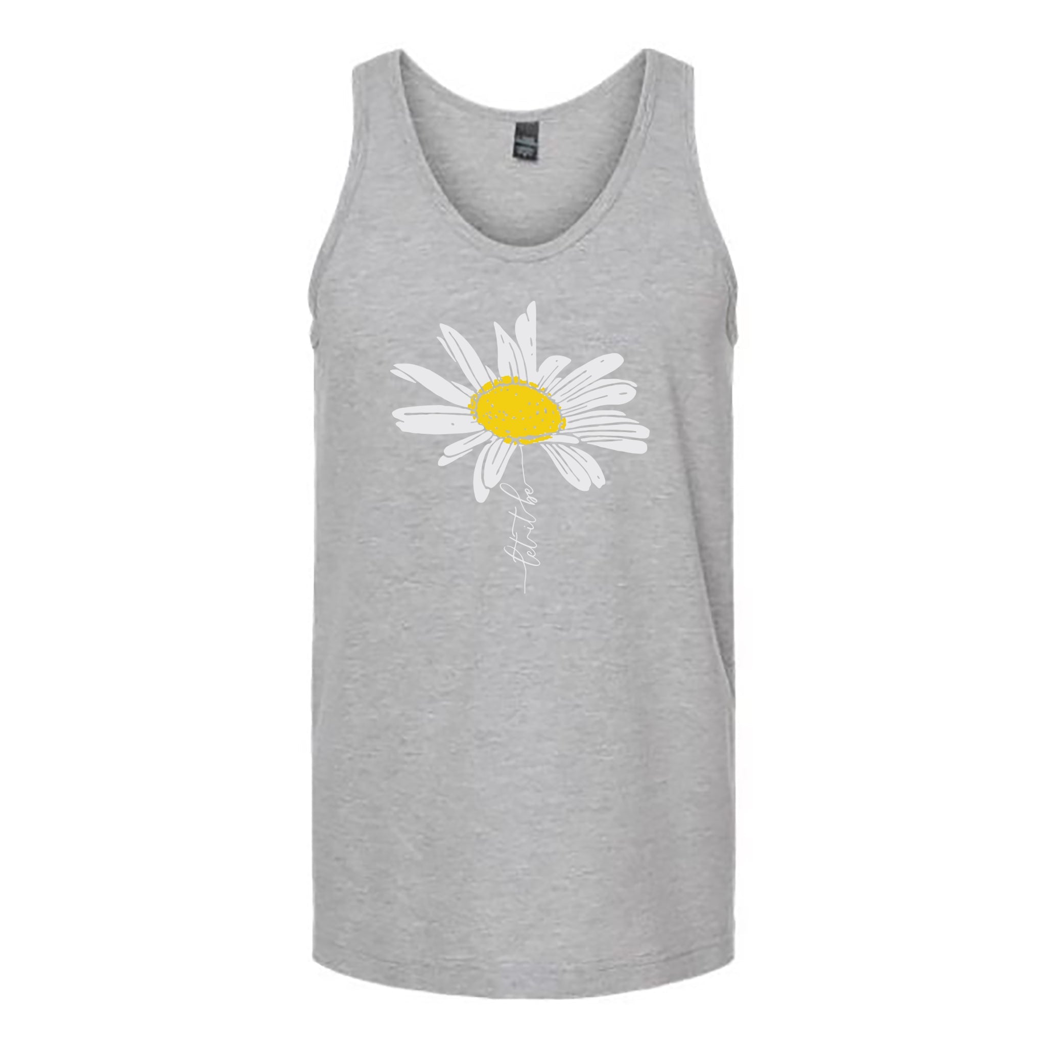 Let it be flower Unisex Tank Top - Love Tees