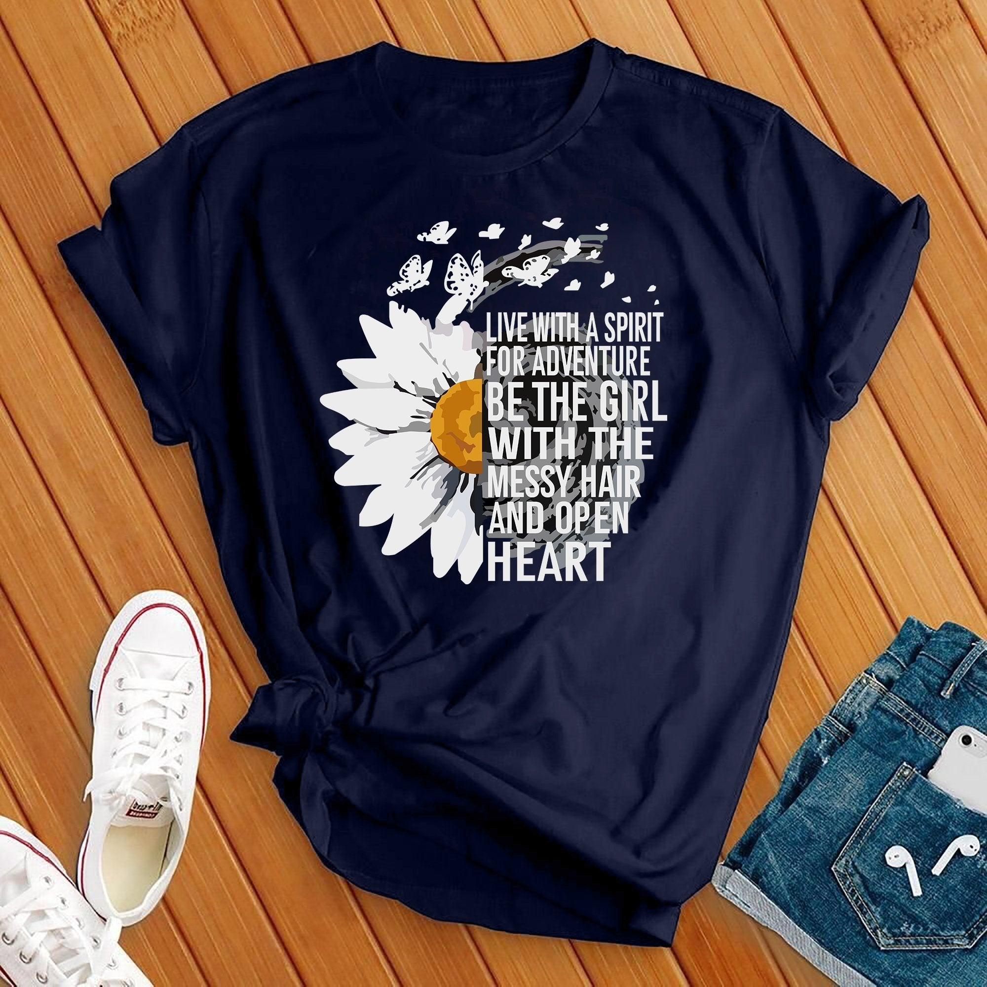 Live With A Spirit Tee - Love Tees