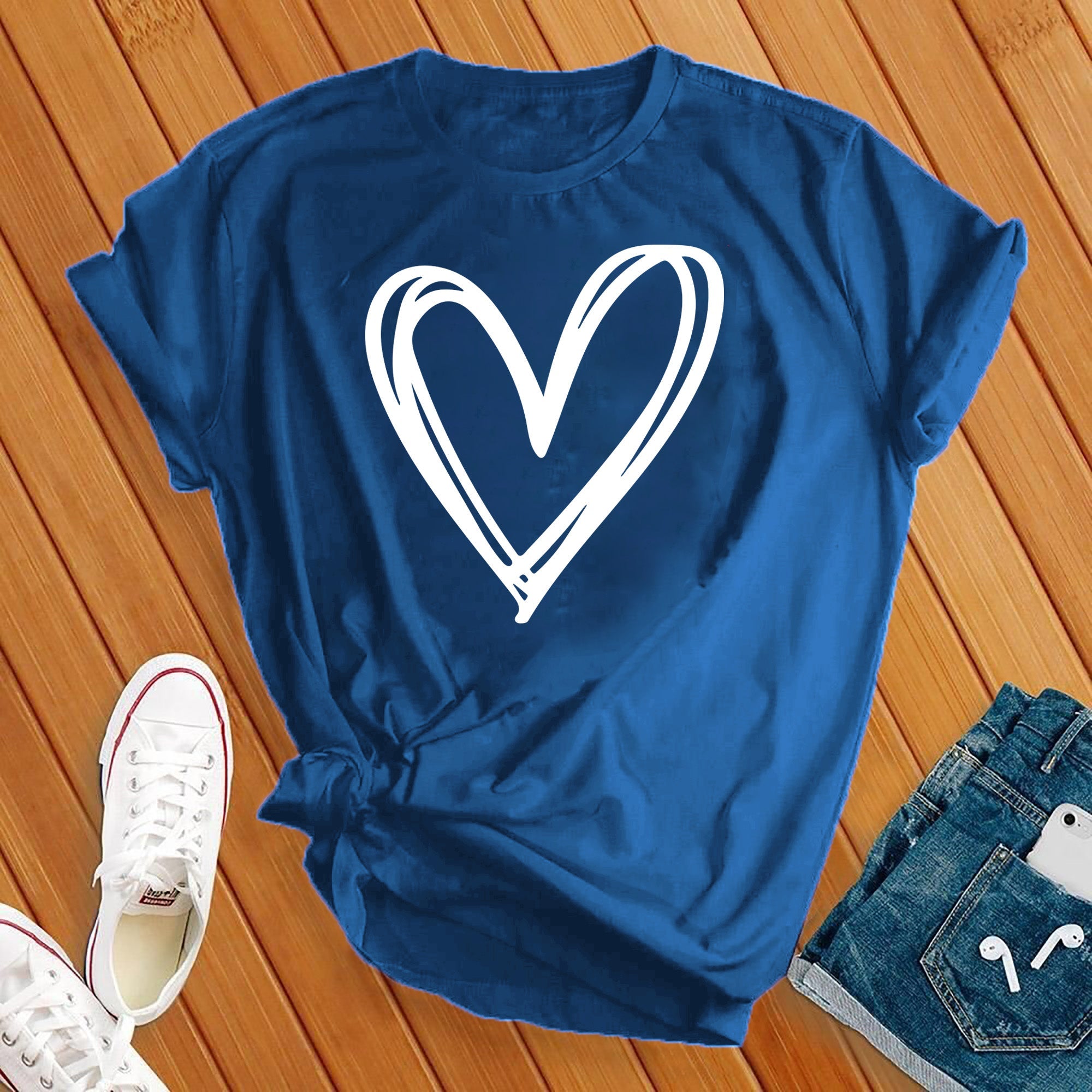 Love Heart Tee - Love Tees