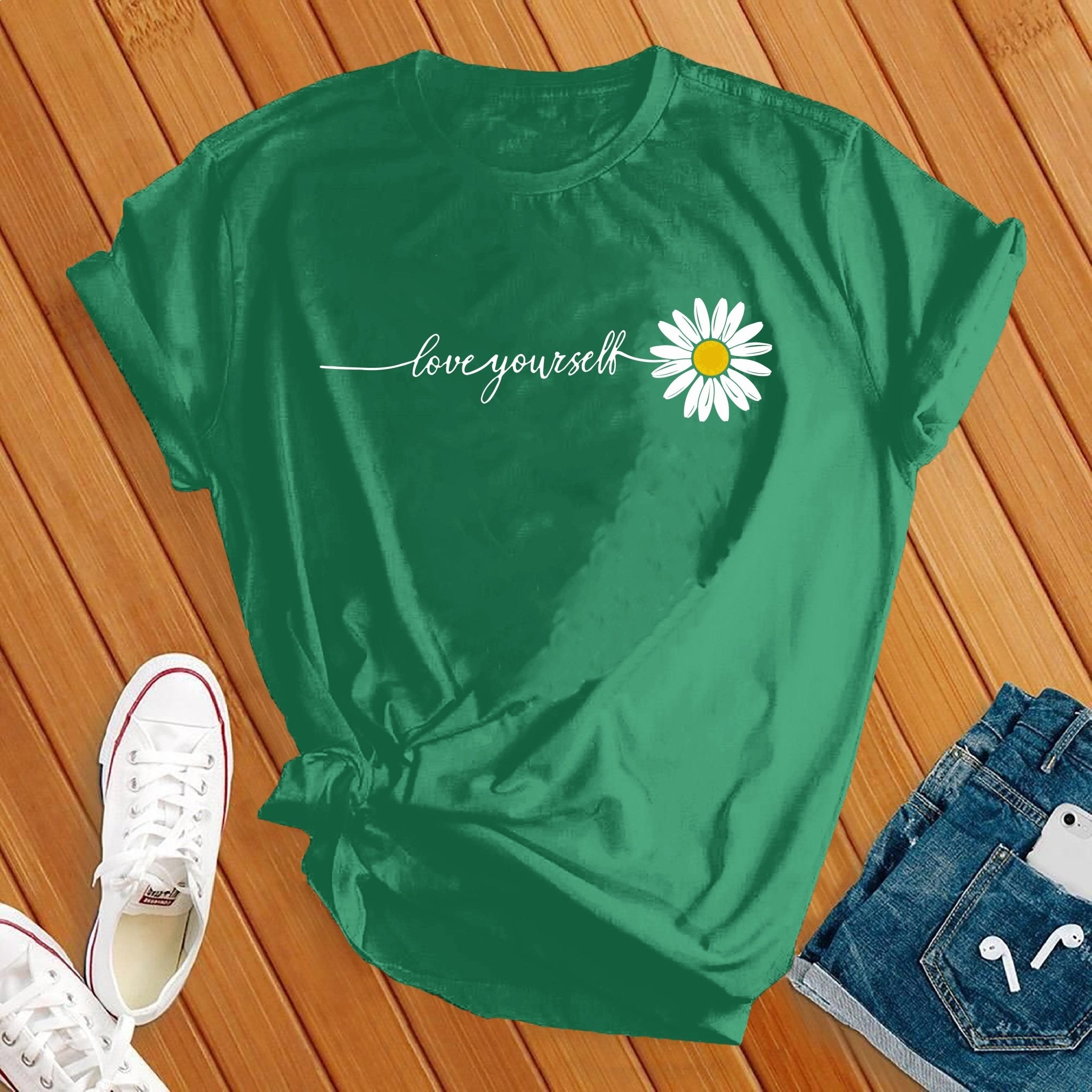 Love Yourself Daisy Tee - Love Tees