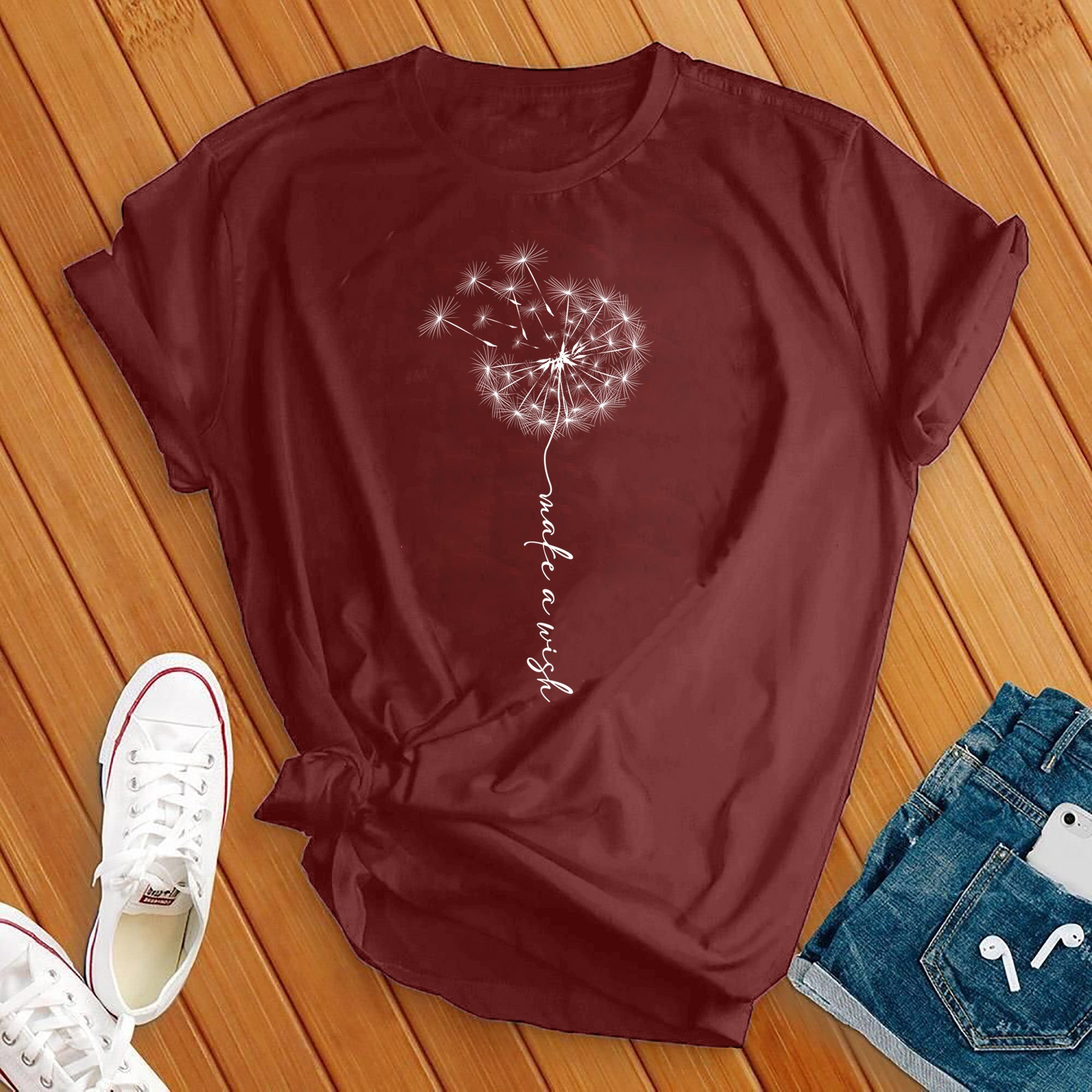 Make A Wish Dandelion Tee - Love Tees