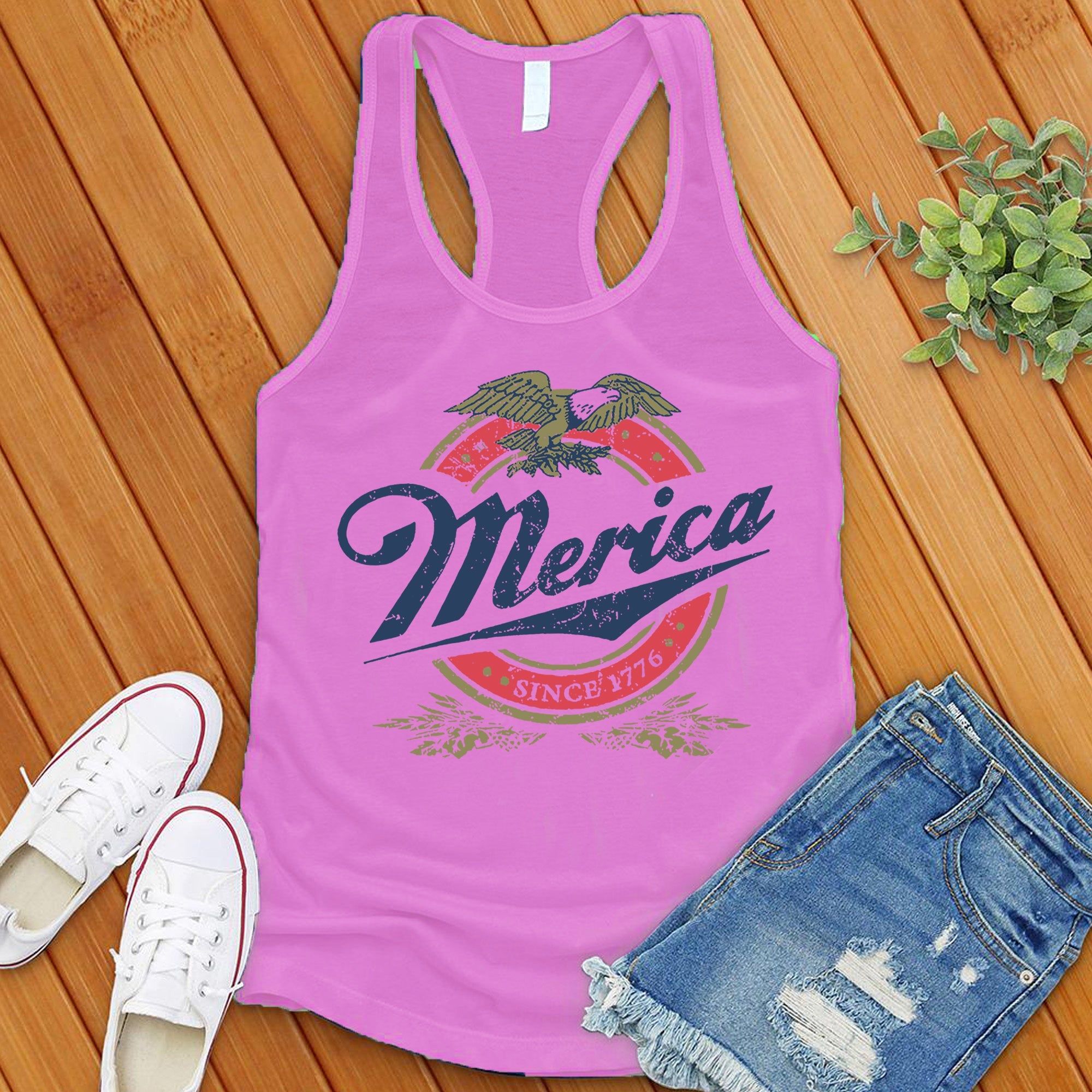 Merica Since 1776 Tank Top - Love Tees