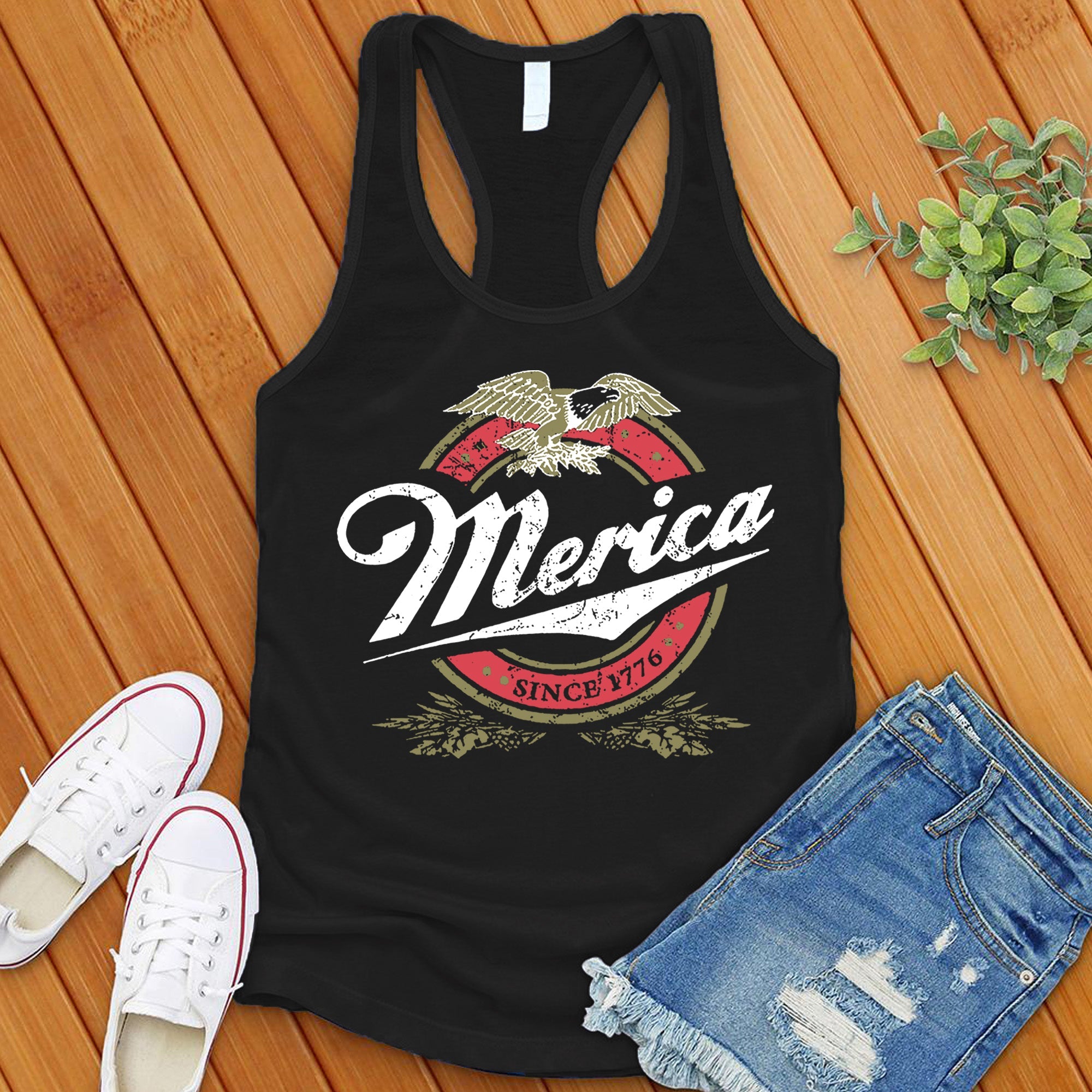 Merica Since 1776 Tank Top - Love Tees