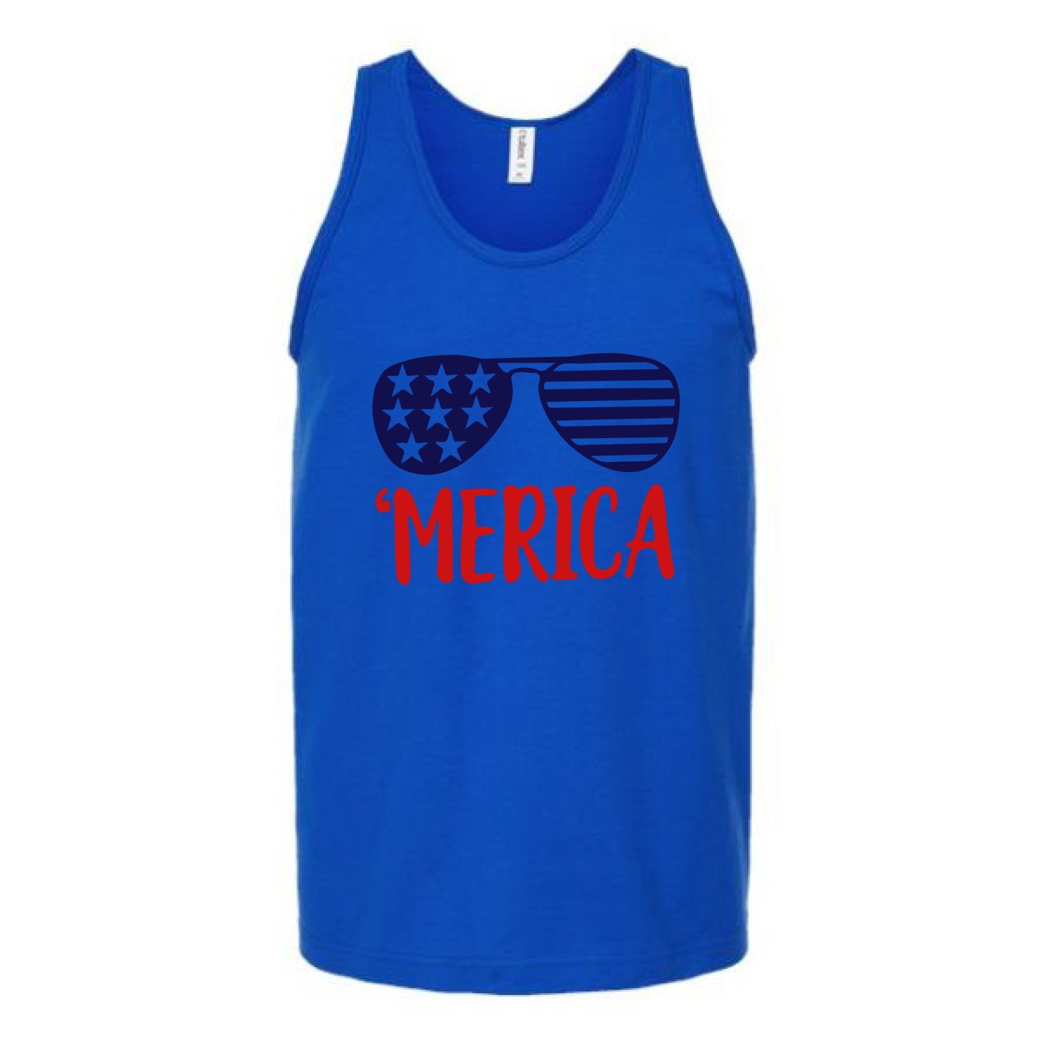 Merica Sunglasses Unisex Tank Top - Love Tees