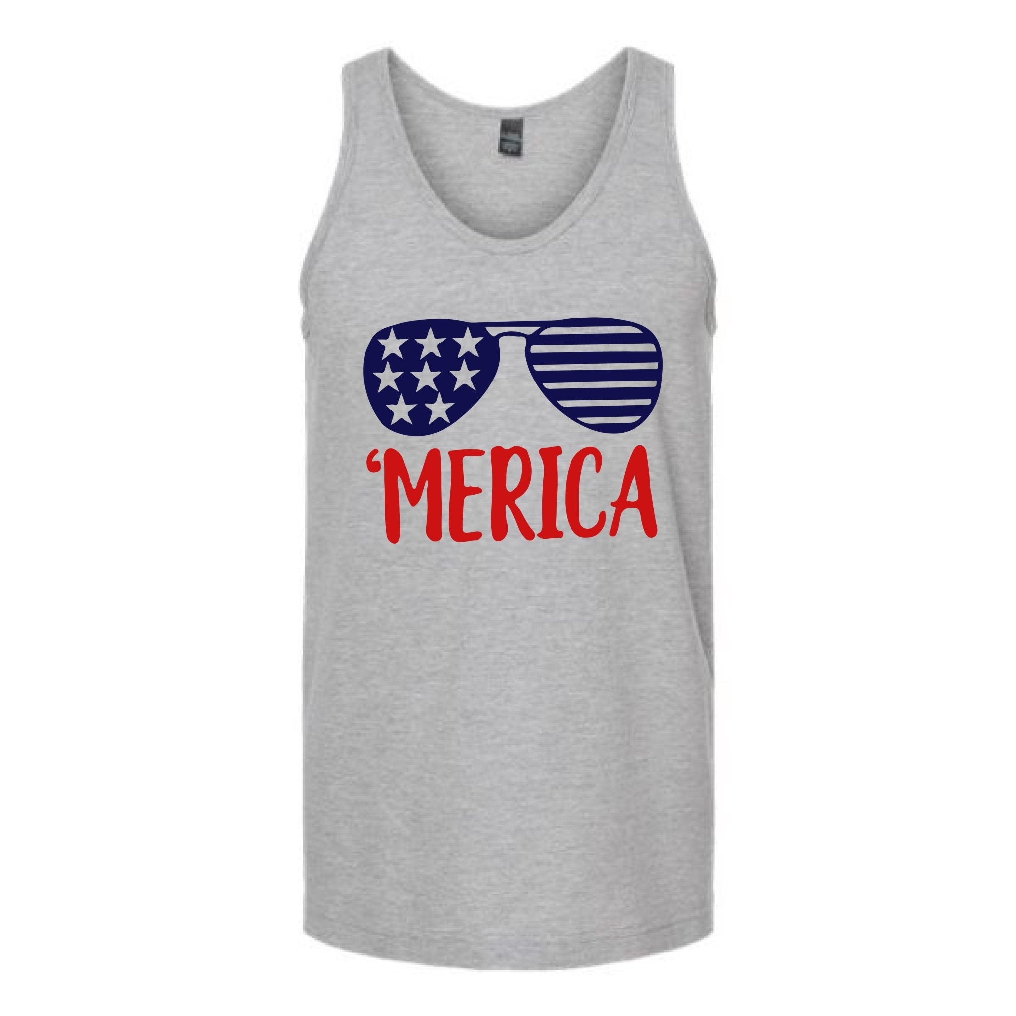 Merica Sunglasses Unisex Tank Top - Love Tees