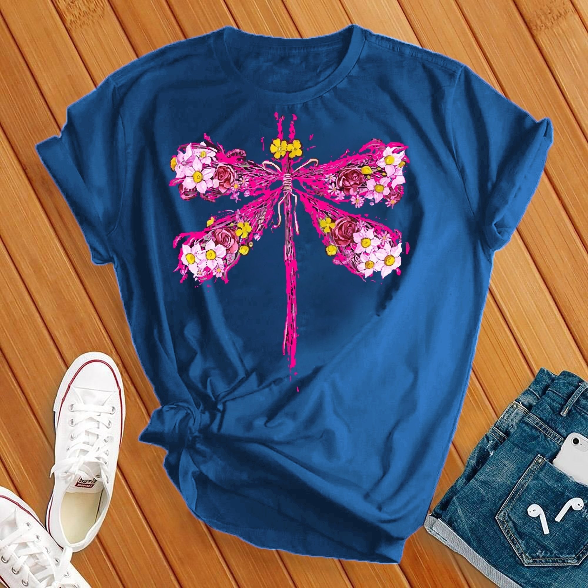 Neon Dragonfly Tee - Love Tees