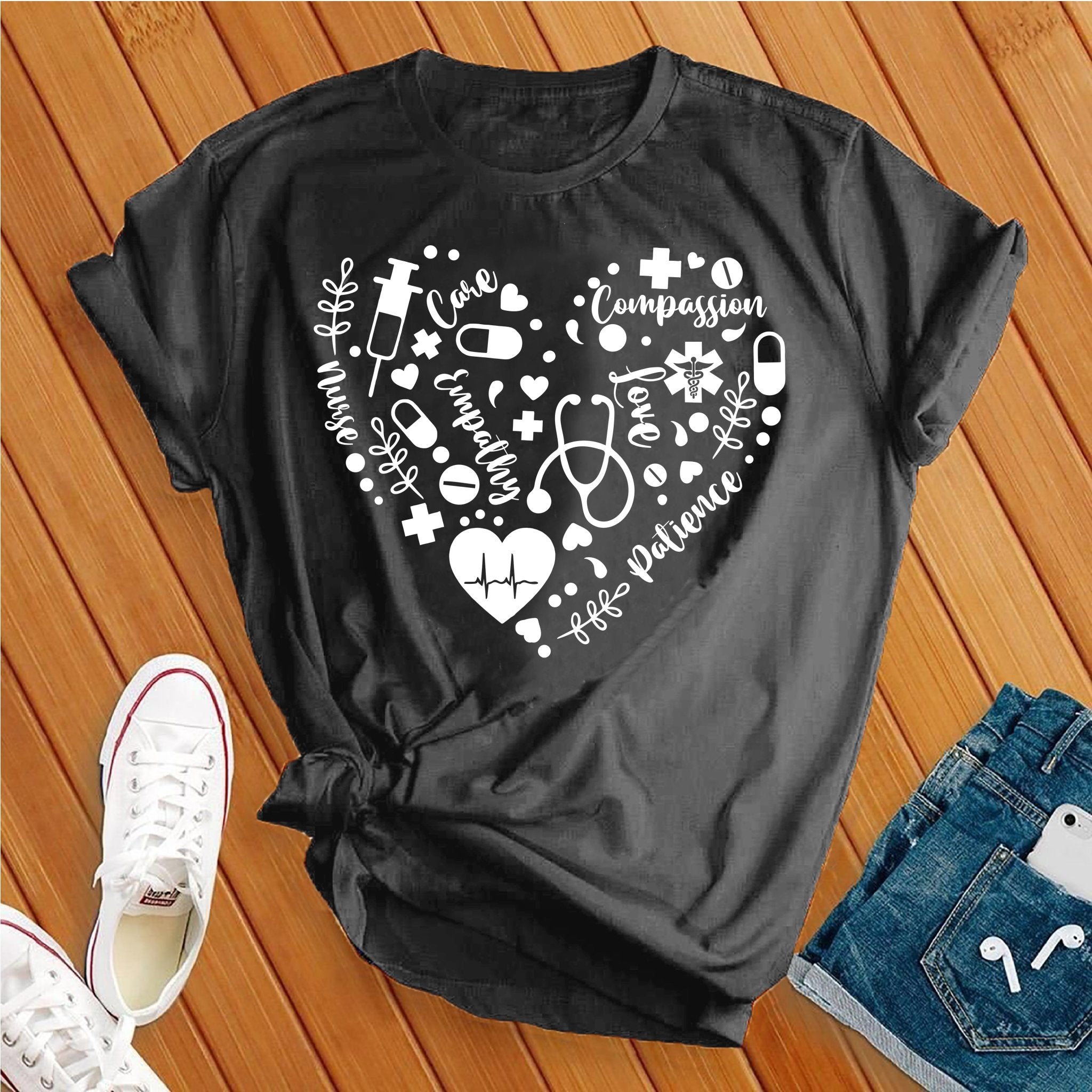 Nurse Heart Appreciation Tee - Love Tees