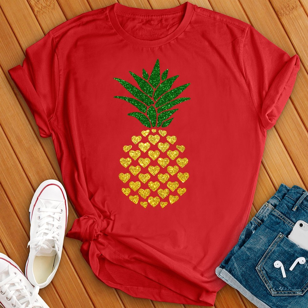 Pineapple Hearts Tee - Love Tees