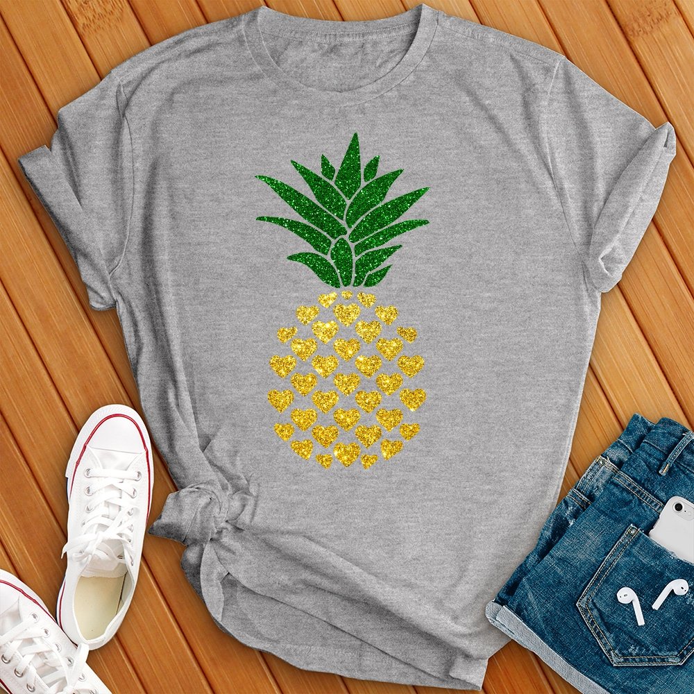 Pineapple Hearts Tee - Love Tees