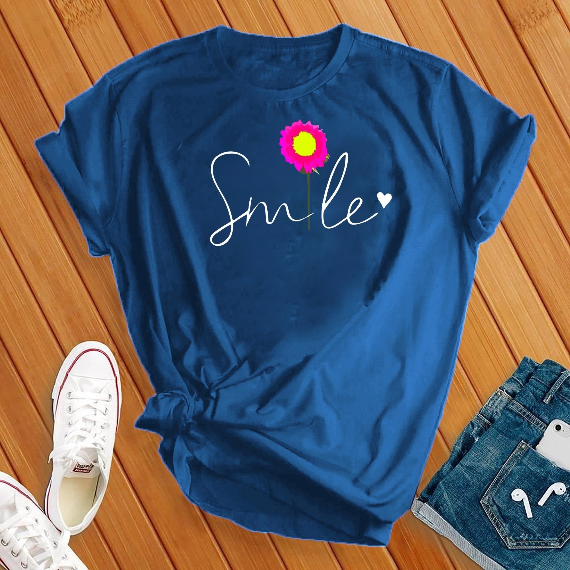 Smile Flower Tee - Love Tees