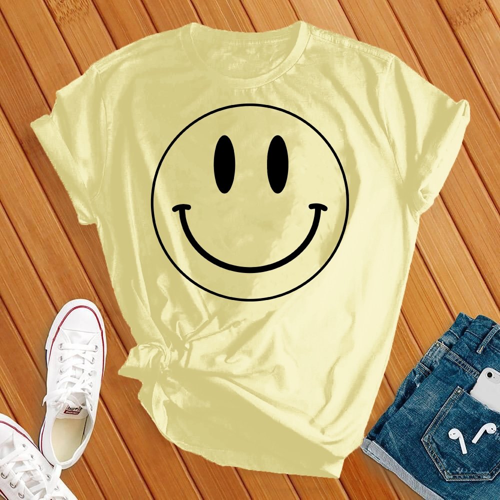 Smiley Face Tee - Love Tees