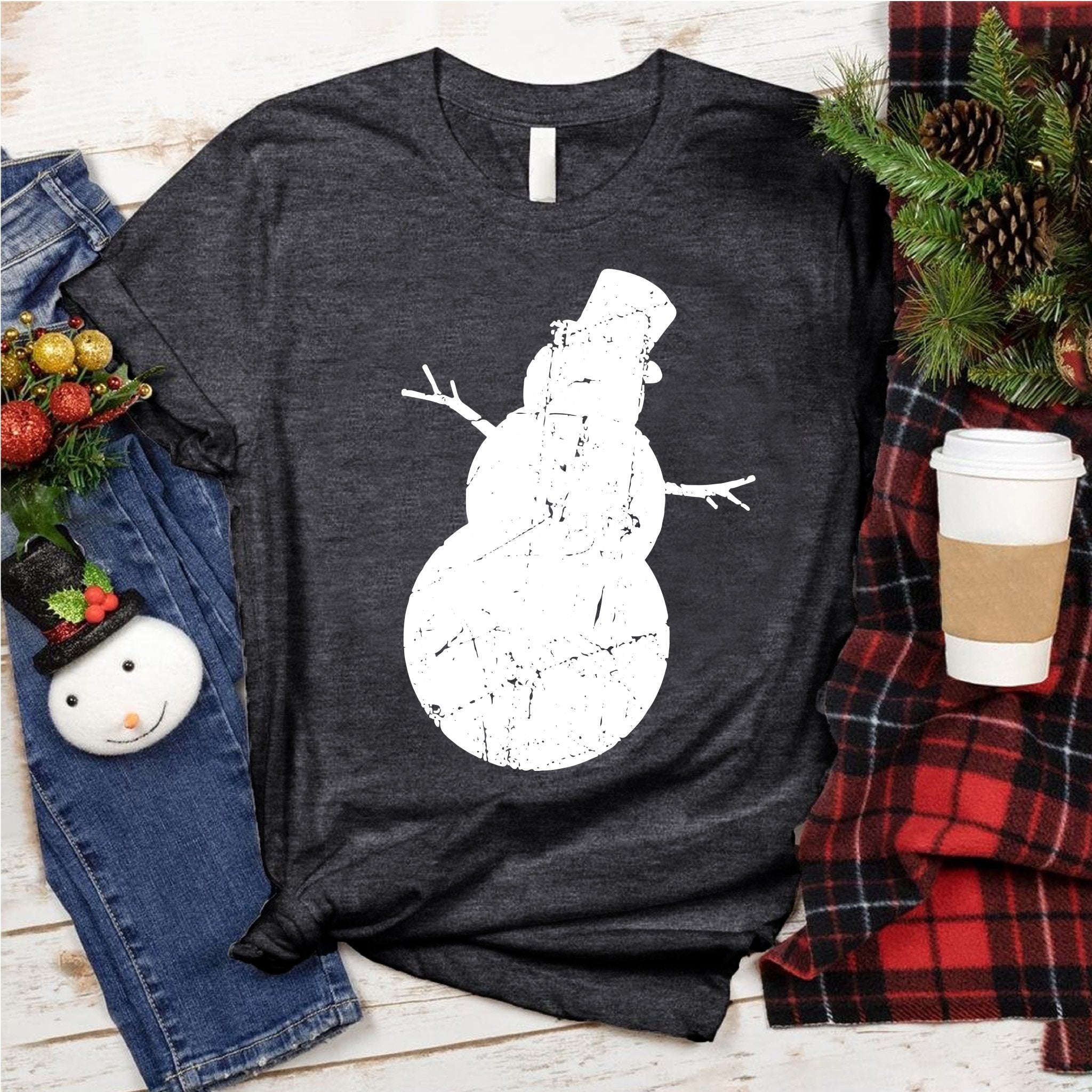 Snowman Tee - Love Tees