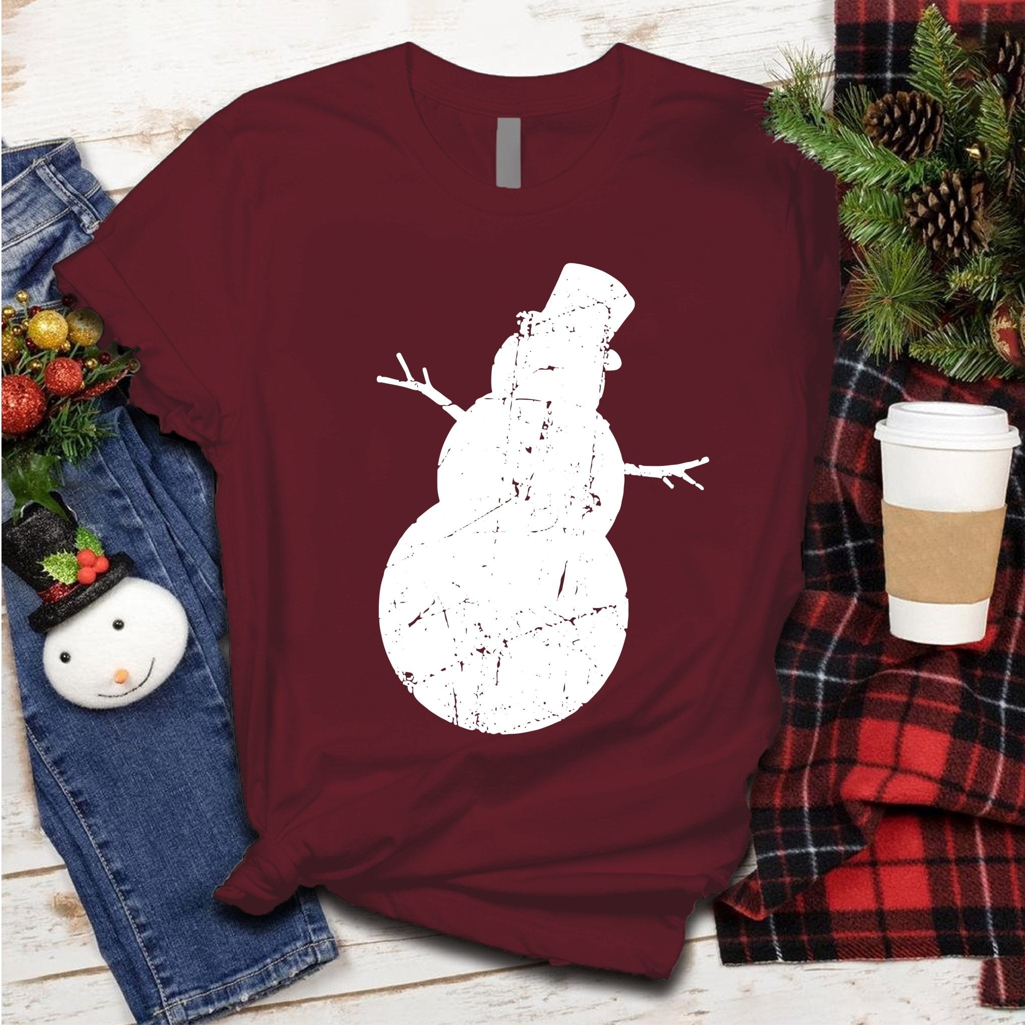 Snowman Tee - Love Tees