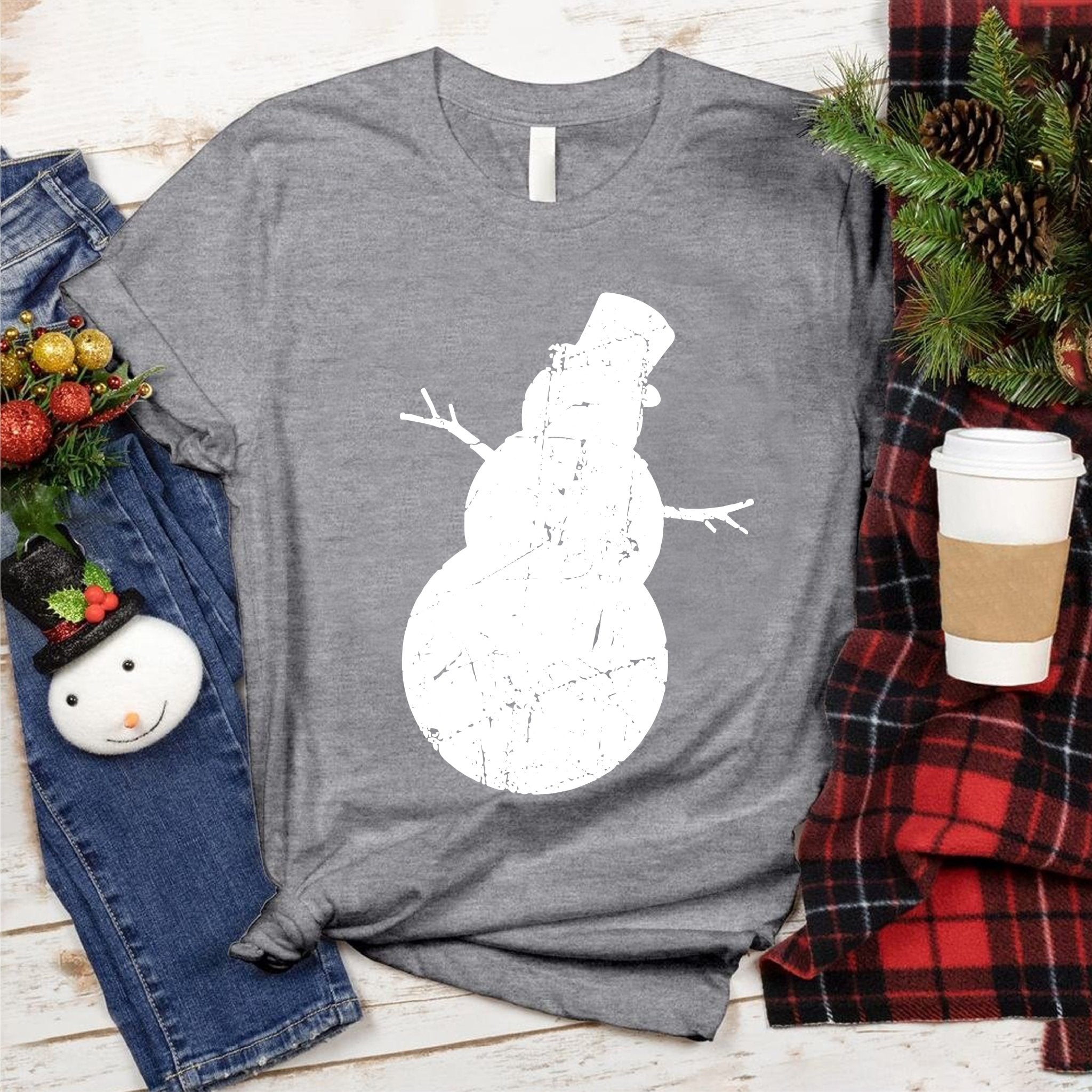 Snowman Tee - Love Tees