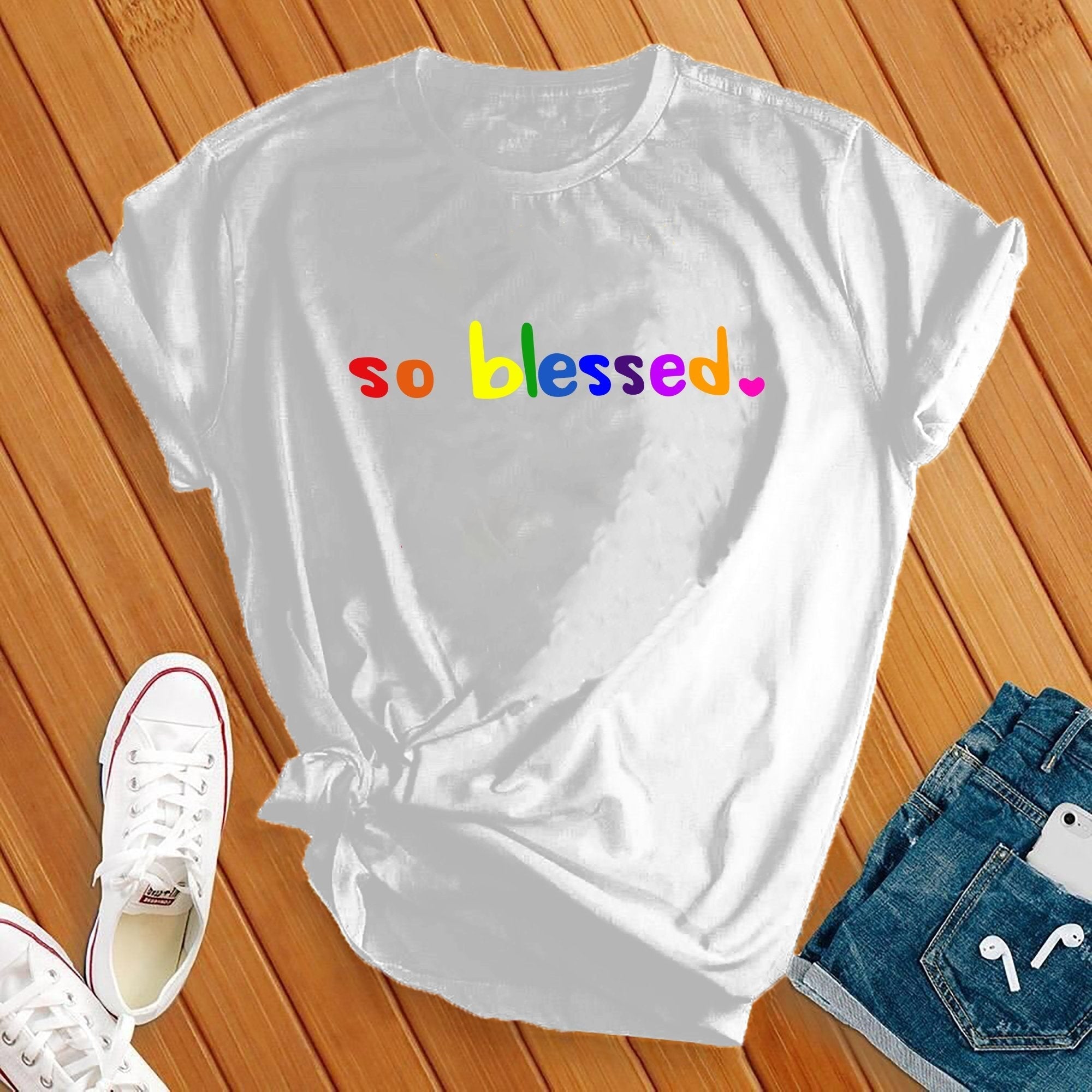 So Blessed Heart Tee - Love Tees