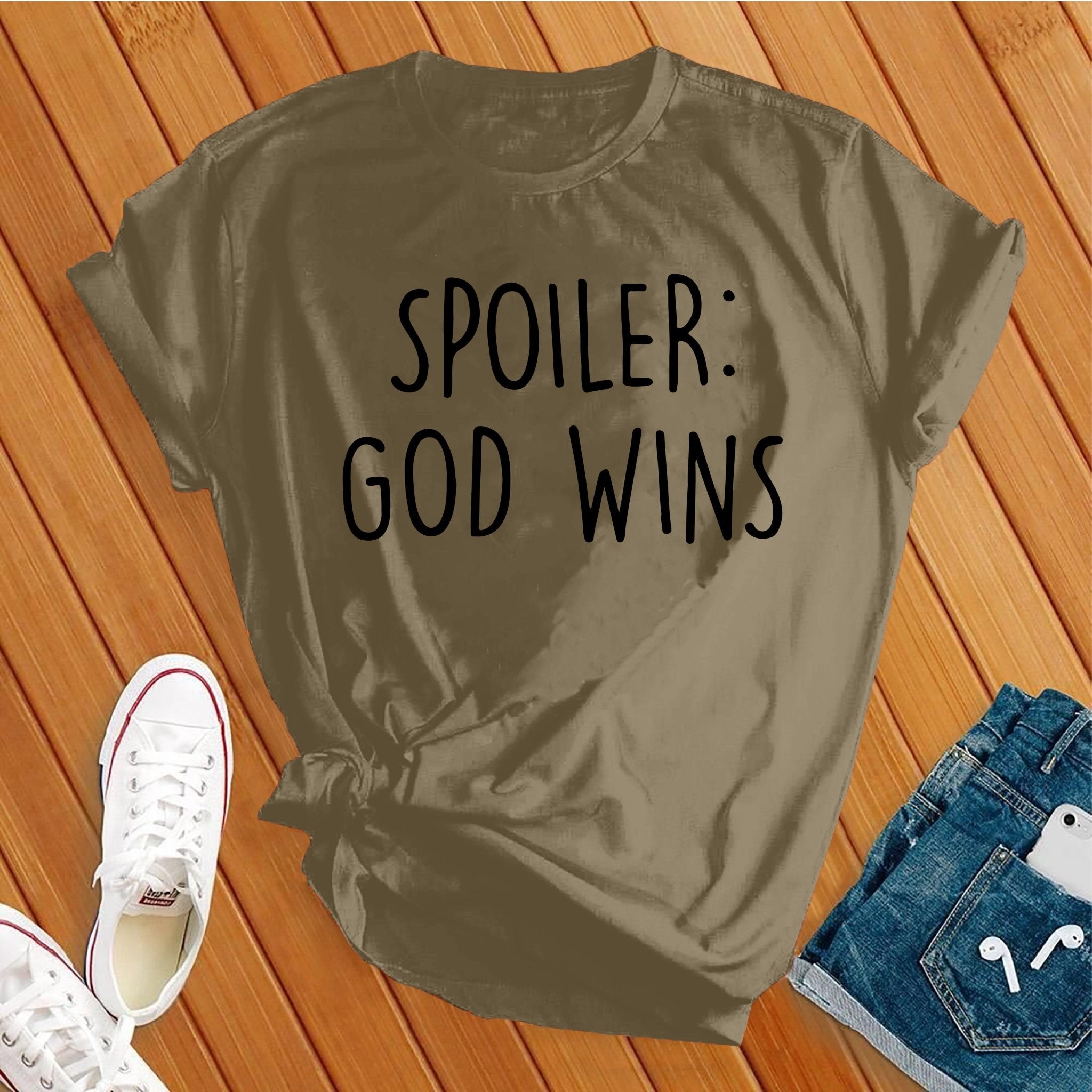 Spoiler: God Wins Tee - Love Tees