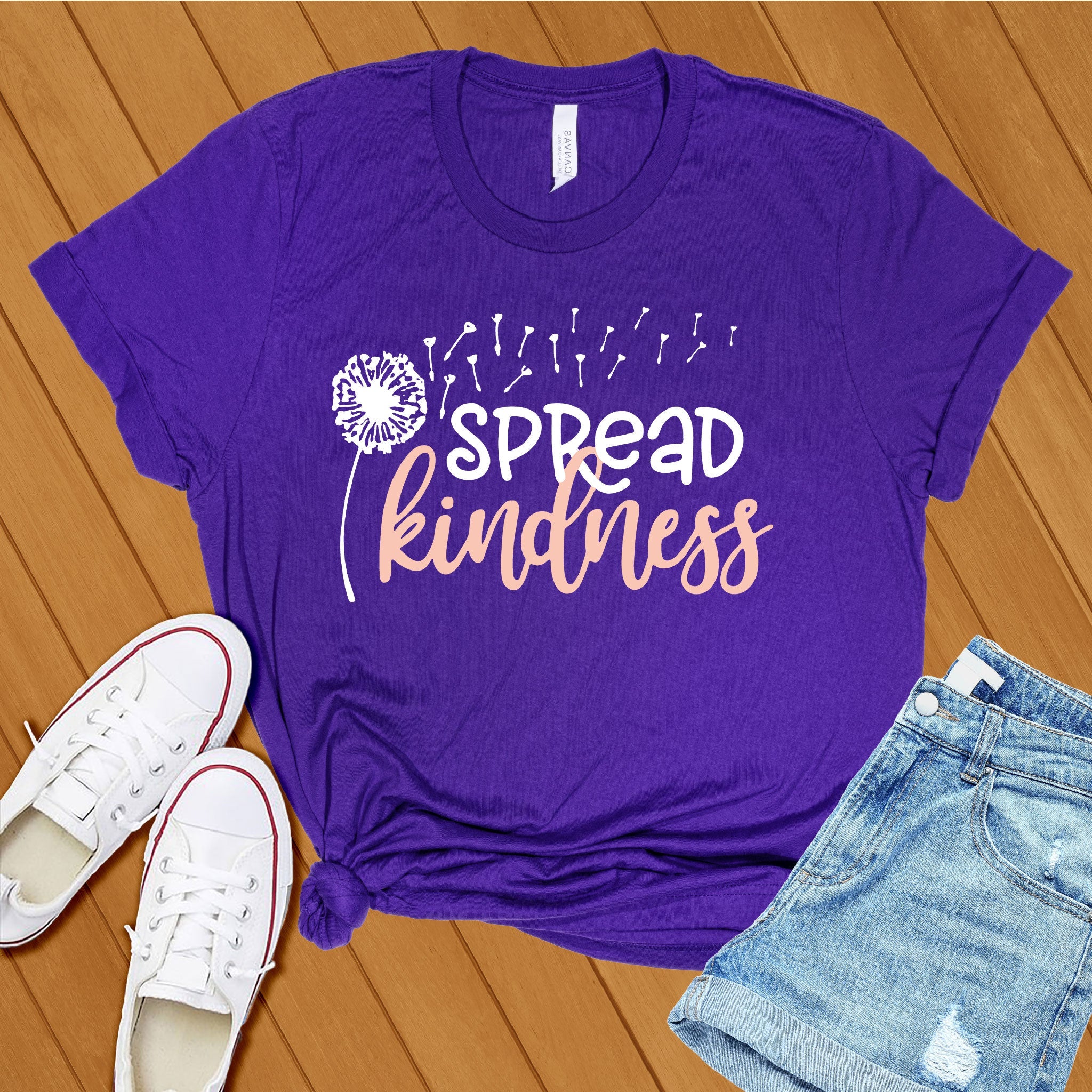 Spread Kindness Dandelion Tee - Love Tees