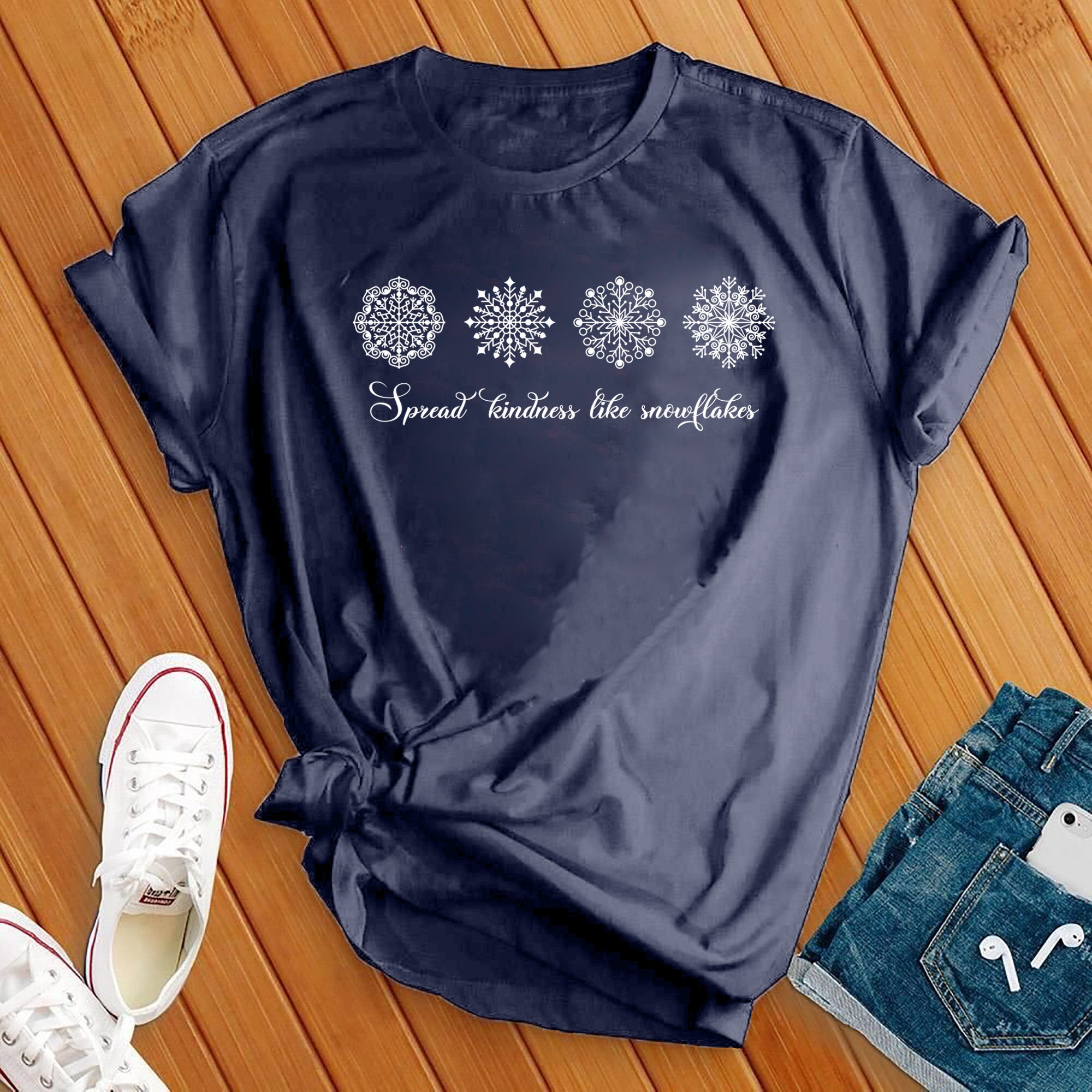 Spread Kindness Like Snowflakes Tee - Love Tees