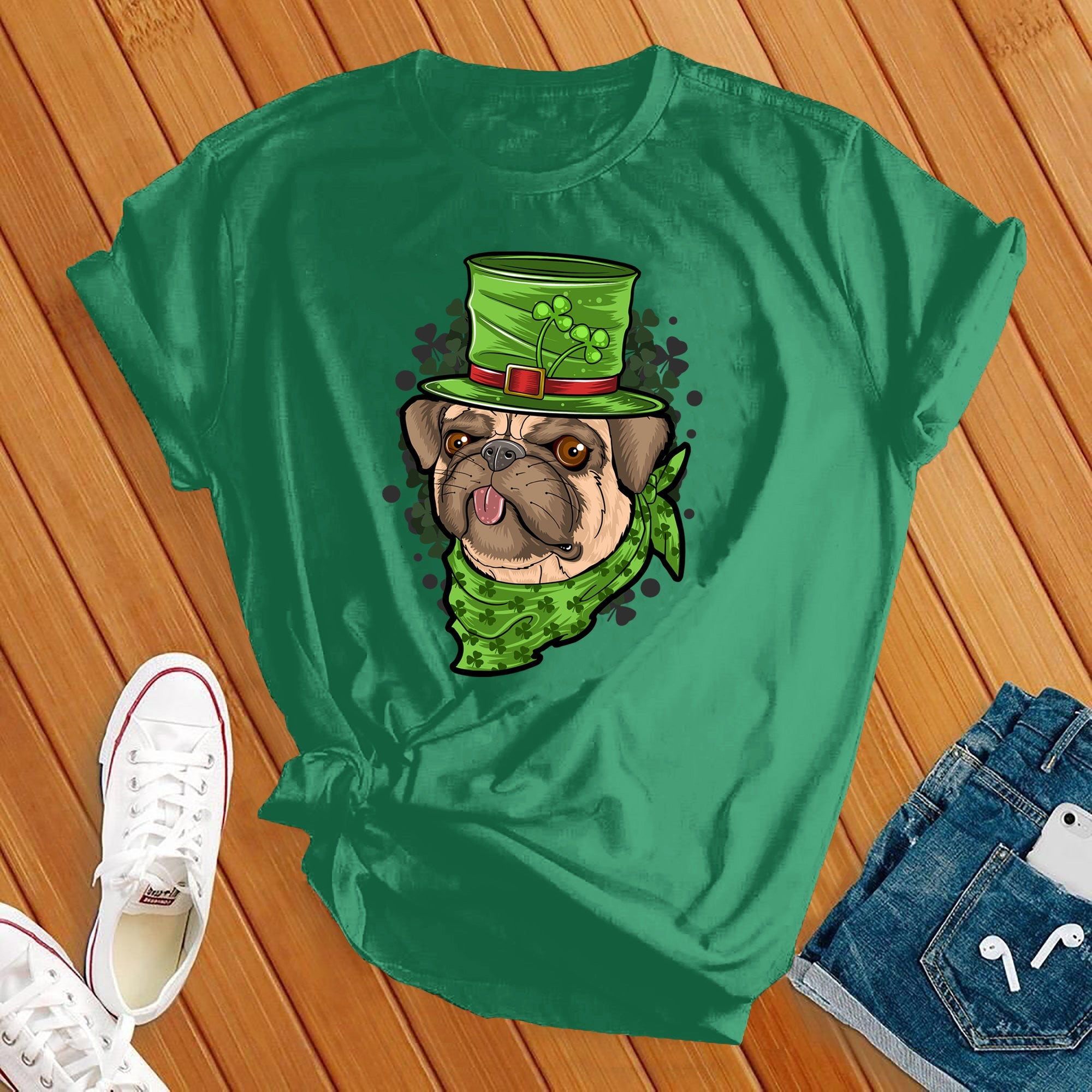 St. Patrick's Pug Tee - Love Tees