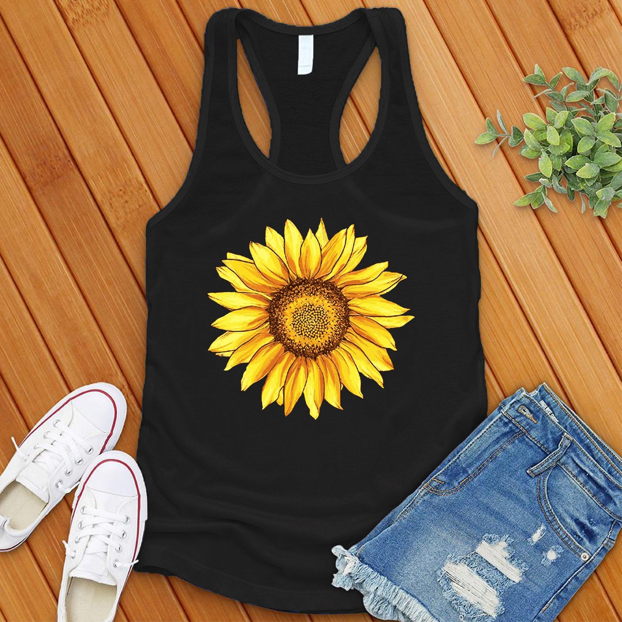 Sunflower Women's Tank Top - Love Tees