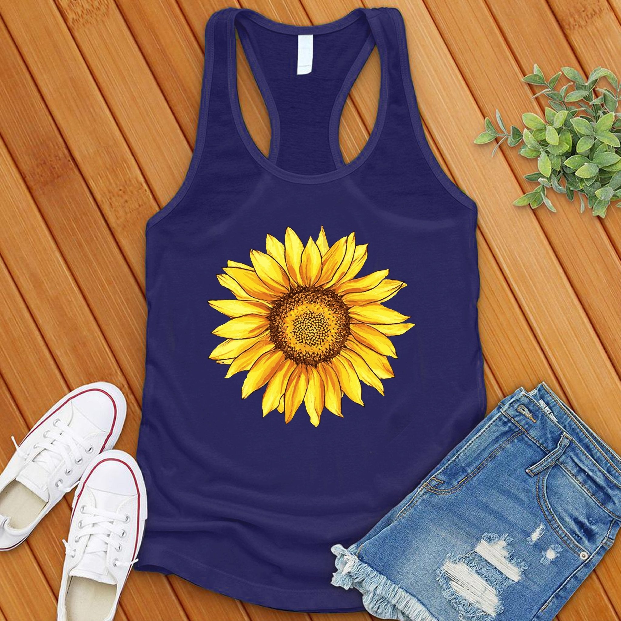 Sunflower Women's Tank Top - Love Tees