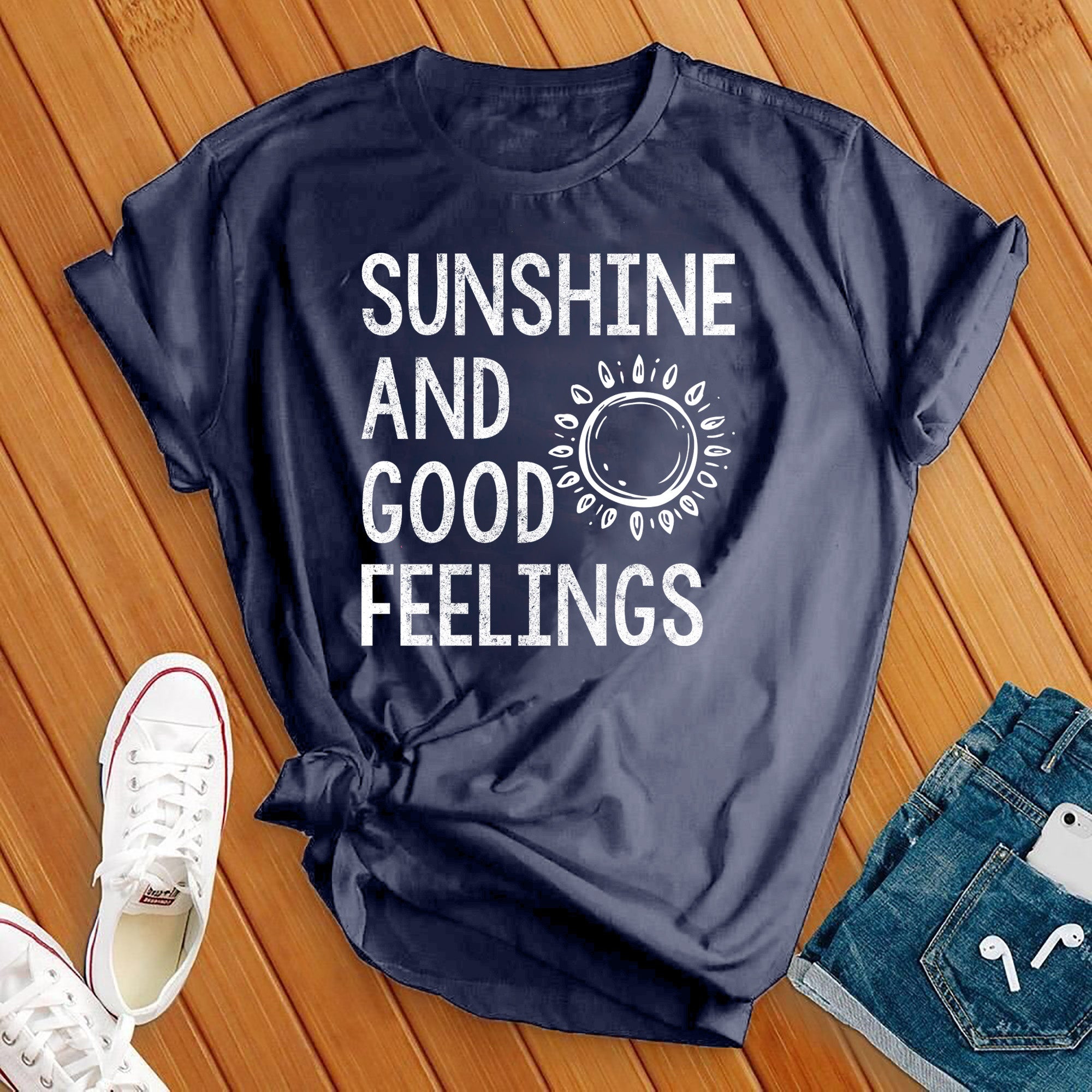 Sunshine and Good Feelings Tee - Love Tees