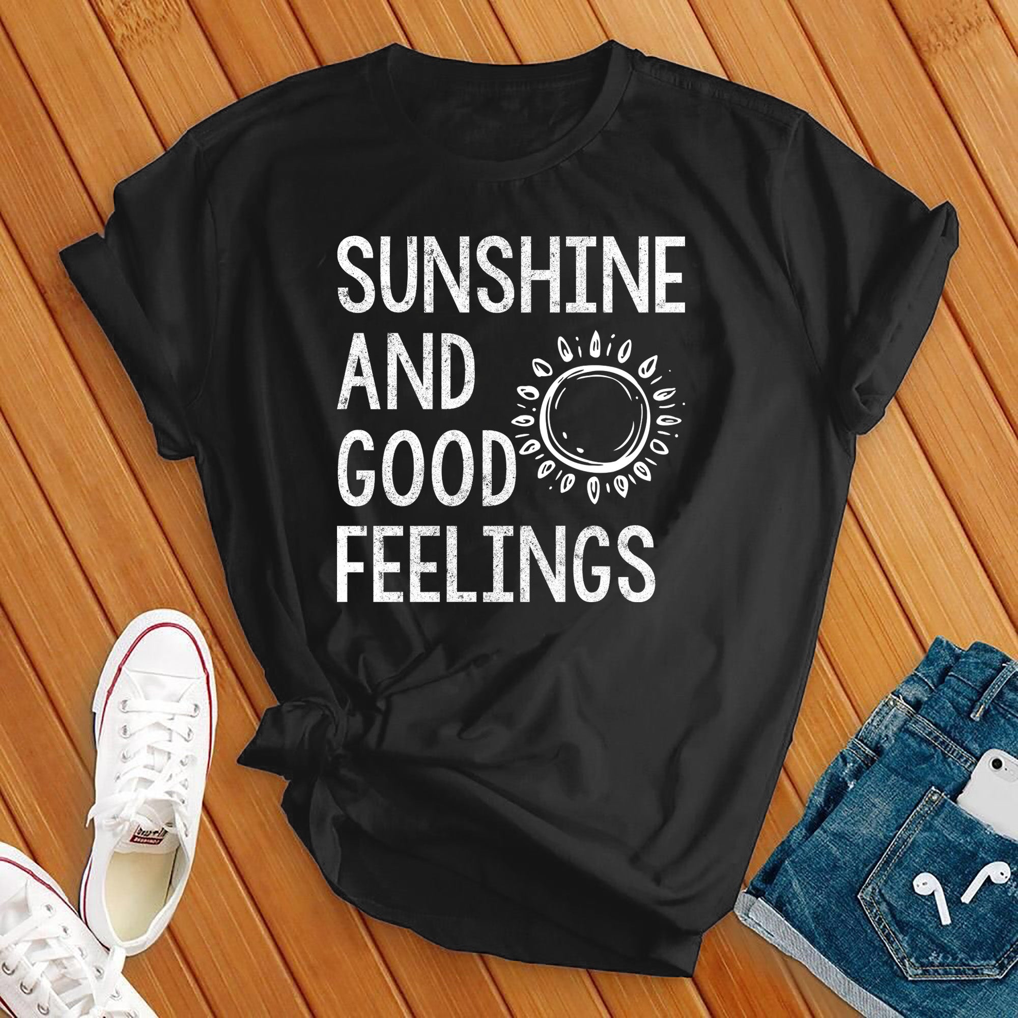 Sunshine and Good Feelings Tee - Love Tees