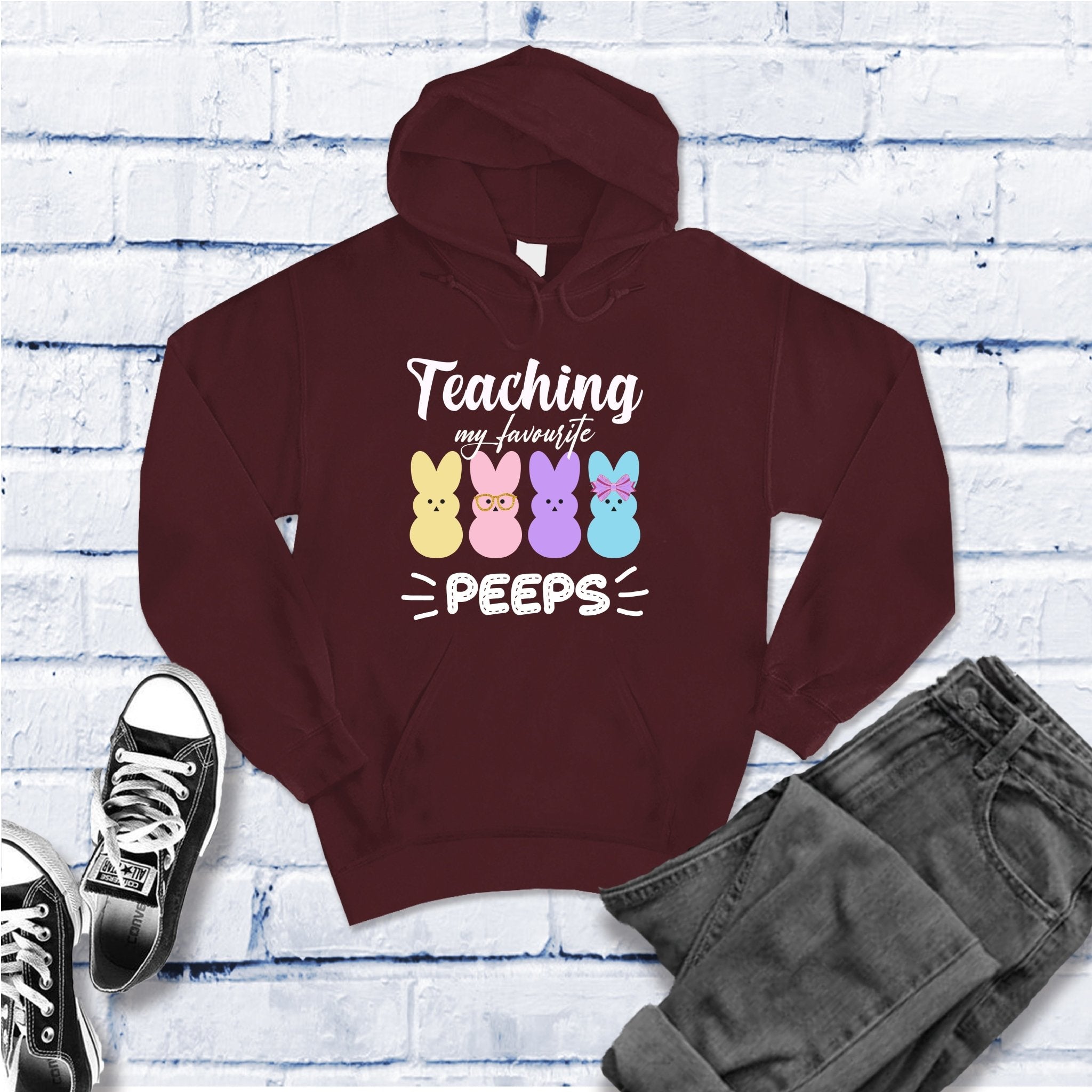 Teaching My Peeps Hoodie - Love Tees