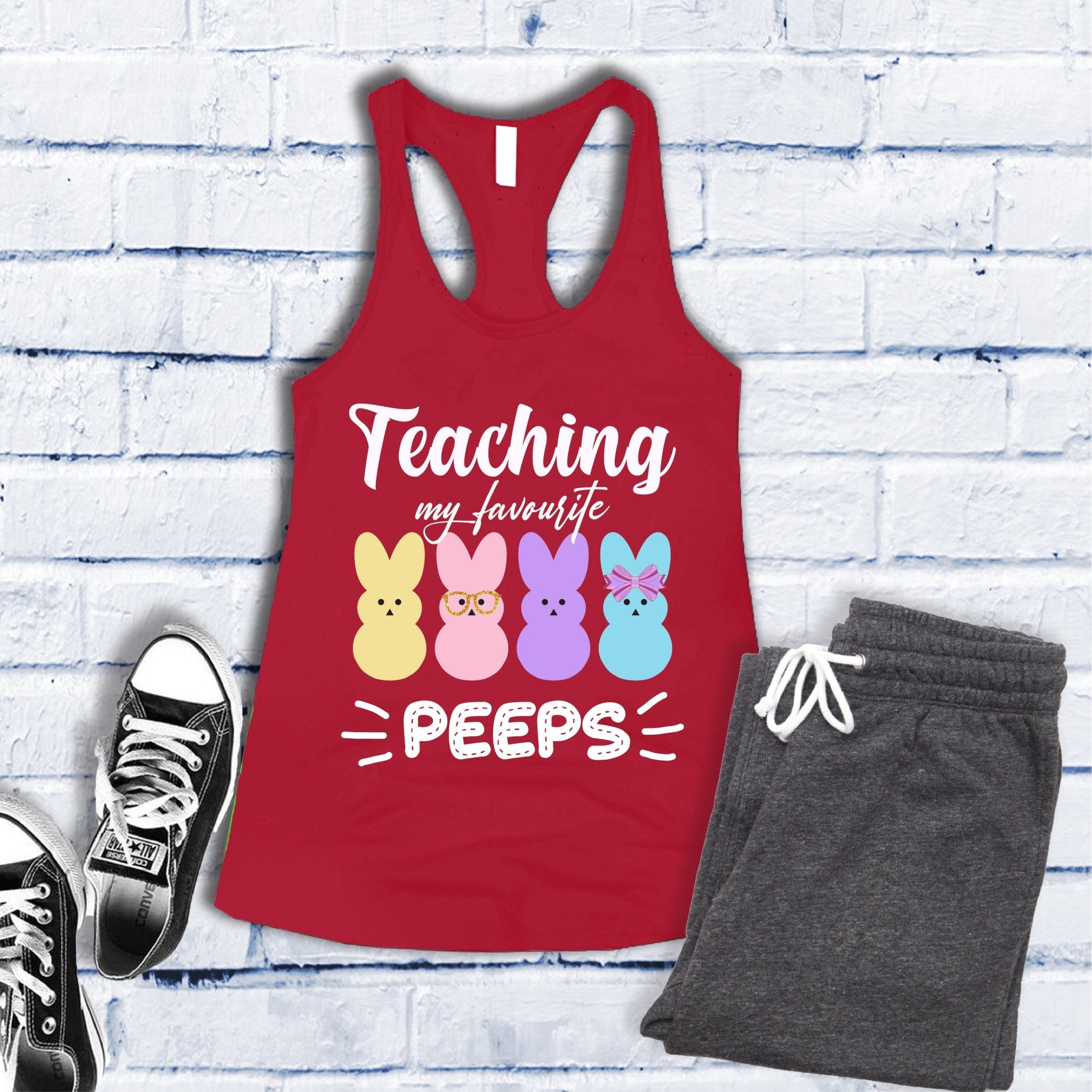 Teaching My Peeps Women's Tank Top - Love Tees