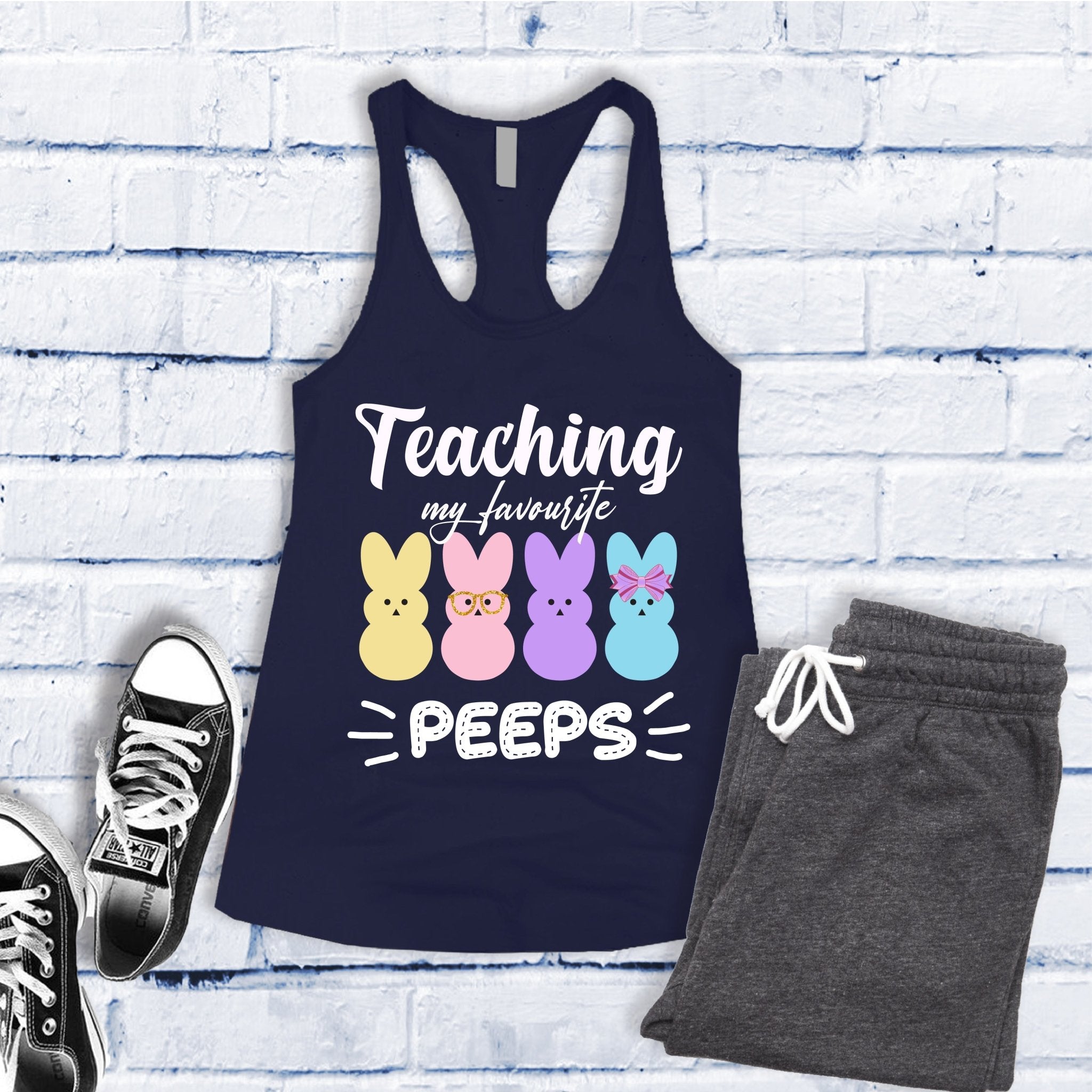 Teaching My Peeps Women's Tank Top - Love Tees