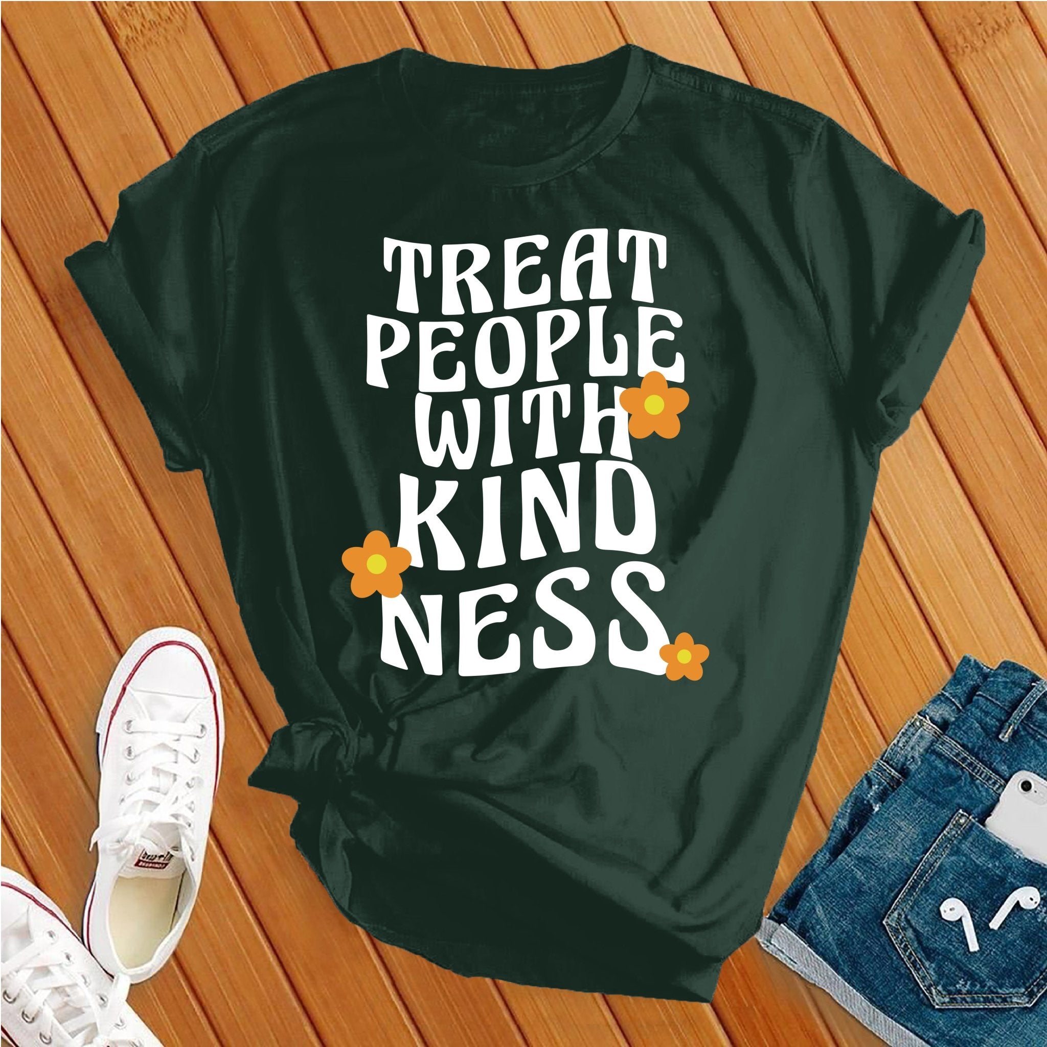 Treat People With Kindness Retro Tee - Love Tees