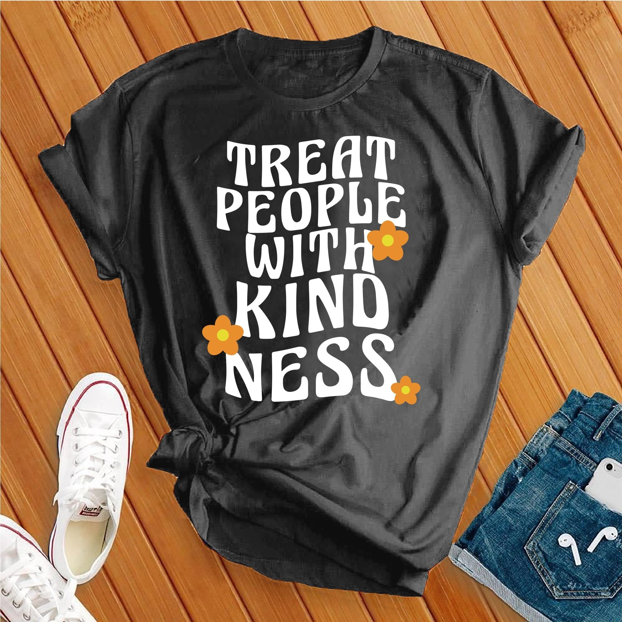 Treat People With Kindness Retro Tee - Love Tees