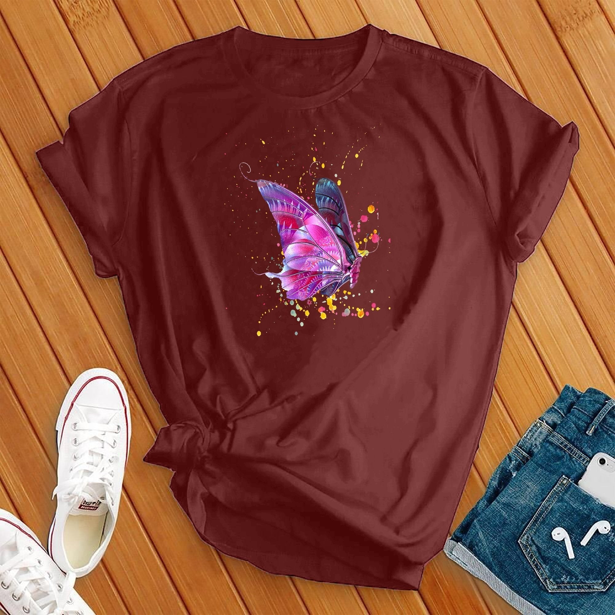 Trippy Butterfly Tee - Love Tees